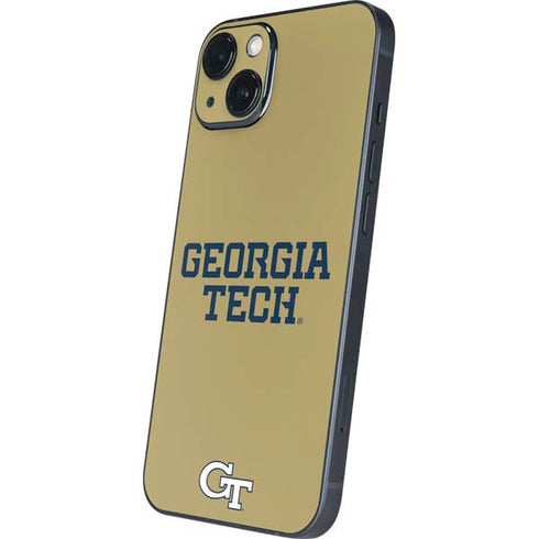 Georgia Institute of Technology LogoType Gold iPhone Skins